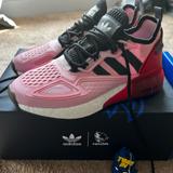 Adidas Shoes | Adidas : Ninja Zx 2k Boost Jr Sneakers | Color: Pink/Red | Size: 7