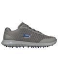 Skechers Men's GO GOLF Max Fairway 3 Shoes | Size 8.5 | Charcoal/Navy | Textile/Synthetic | Arch Fit