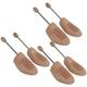 Delfa Set of 3 pairs Shoe Trees with spiral spring Sz. 8/9, made of wood, excellent moisture absorption
