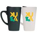 XULA Gold 16oz. Soft Touch Ceramic Mug with Lid Two-Piece Set