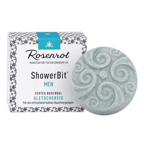 Rosenrot – Festes Duschgel Men ShowerBit® – Gletschereis 60g