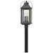Anchorage 24 1/4"H Aged Zinc Post Light by Hinkley Lighting
