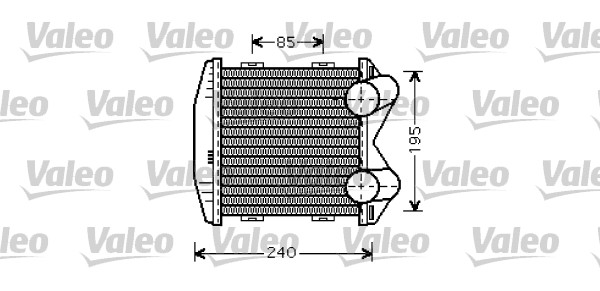 VALEO Ladeluftkühler 817931 für SMART Image