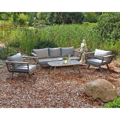 GartenZeit »Aroa« Lounge-Gruppe taupe