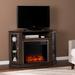 SEI Furniture Aledo Electric Fireplace w/ Media Storage