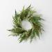 The Holiday Aisle® Artificial Fern & Twig Wreath in Green | 20 H x 20 W x 3 D in | Wayfair 4A3990E2B08742D8830E43C04BD2DF02