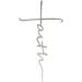 Trinx Faith Cross Wall Décor Metal in Gray | 15 H x 8 W x 0.06 D in | Wayfair F4A7318ADFE74419BAEF4D49B1EC8F04