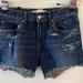 Levi's Shorts | Levi’s 514 (Cut Off Pants To Shorts)Shorts Distressed 29” Waist | Color: Blue | Size: 29