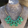 Kate Spade Jewelry | Nwt Kate Spade Turquoise Bib Necklace | Color: Blue/Green | Size: Os