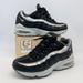 Nike Shoes | Nike Air Max 95 Gs Y2k Holograph Kids Sneaker At80910014 Black 4 Youth 5.5 Women | Color: Black/Silver | Size: 4b