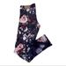 American Eagle Outfitters Pants & Jumpsuits | American Eagle Outfitters Hi-Rise Purple Floral Legging-S | Color: Pink/Purple | Size: S
