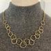 Nine West Jewelry | Nine West Circle Chain Necklace Gold | Color: Gold/Yellow | Size: Os