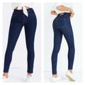 Madewell Jeans | Madewell 10" High Rise Skinny Stretch Denim Jeans | Color: Blue | Size: 34