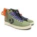 Converse Shoes | Converse Pro Leather Mid Bhm Men's Size 9.5 Green Sequoia Black History Month | Color: Green | Size: 9.5