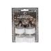 iH casadécor Unscented Tealight Candle Paraffin in White | 1.5 H x 1.5 W x 1.5 D in | Wayfair FG-70004(2)