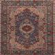 Blue/Brown 60 W in Indoor Area Rug - Canora Grey Everly Oriental Area Rug Polyester/Wool | Wayfair DAAA2B9290E54922B5819CCA7C2B9207