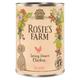 6x400g Chicken Puppy Wet Dog Food Rosie's Farm