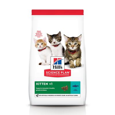 7kg Tuna Kitten <1 Hill's Science Plan Dry Food