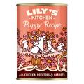 24x400g Puppy Recipe with Chicken Lily's KItchen Wet Dog Food