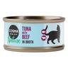 6x70g Tuna, Beef Cosma Nature Wet Cat Food