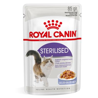 48x85g Sterilised in Jelly Royal Canin Wet Cat Food
