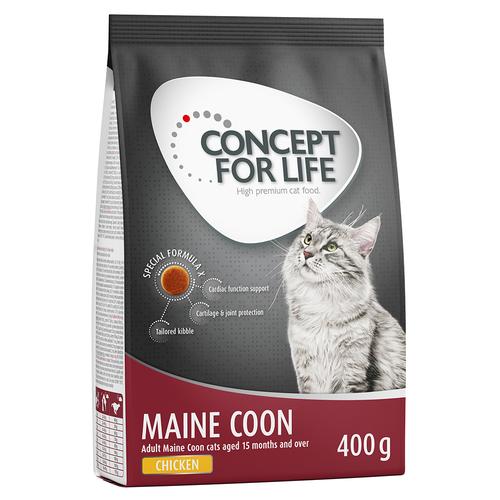 400g Maine Coon Adult Concept for Life Dry Cat Food