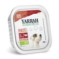 12x150g Beef with Spirulina Pâté Yarrah Organic Wet Dog Food