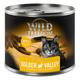 6x200g Adult grain-free Rabbit, Chicken Golden Valley Wild Freedom Wet Cat Food