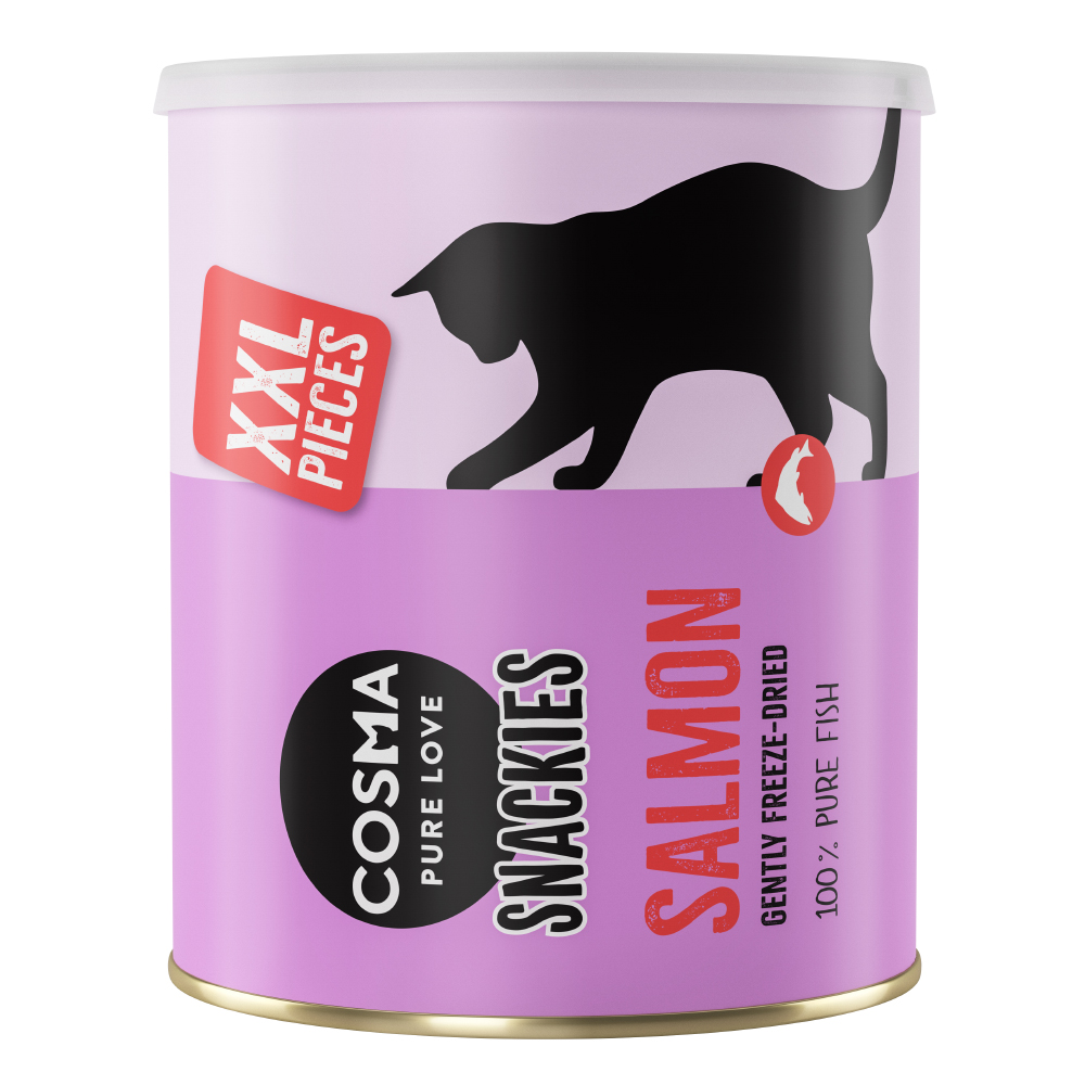 150g Salmon Cosma Snackies XXL Cat Treats
