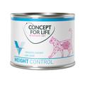 24x200g Weight Control Adult Cat Wet Food Concept for Life Veterinary Diet