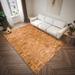 Brown 30 x 20 x 0.19 in Area Rug - Corrigan Studio® Mosaic Faux Leather Diamond 1"8" X 2"6" Accent Rug Chenille | 30 H x 20 W x 0.19 D in | Wayfair