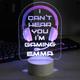 Personalised Pink Gaming LED Colour Changing Night Light - LED Night Light - Gamers Gifts - Teenager Gifts - Gamer Gift for Her