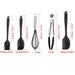 Kitchen Utensil Set 10 in 1 Silicone Cooking Gadgets Nonstick Cookware