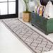 JONATHAN Y Kafel Tribal Diamond Trellis Indoor/Outdoor Area Rug