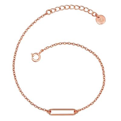 Glanzstücke München Armband Sterling Silber in Roségold 17,0 cm Basislänge + 3,0 Verlängerung Damen Image