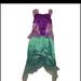 Disney Costumes | Disney Little Mermaid Dress Up Size 4-6x | Color: Green/Purple | Size: 4-6