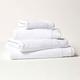 HOMESCAPES White Towel Bale 700 GSM Combed 100% Egyptian Cotton Towel Set 2 x Bath Towels & 2 x Hand Towels