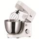 CHUANGRUN Electric Stand Mixer, 8 Speeds Kitchen Electric Mixer, Egg Whisk, Dough Hook, Flat Beater for Baking, Butter, Cakes and Cookies - White