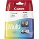 Canon PG 540 and CL 541 Ink Cartridges Pack of 2, Black and Colour