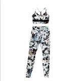 Nike Pants & Jumpsuits | *Set* Nike Dri Fit Floral Training | Color: White | Size: S