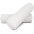 Coussin cylindrique 50x15 Blanc pack 2 unités 50x15 blanc - blanc