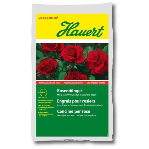 Hauert - Rosendünger 20 kg Blumendünger Gartendünger Balkondünger