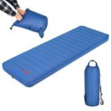 Goplus Folding Sleeping Pad, Self Inflating Camping Mattress with