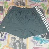 Adidas Shorts | Adidas Vintage Gray Nylon Fitness Shorts Gym Track | Color: Gray/White | Size: Xl