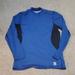 Nike Shirts | Nike Mens Hyperwarm Thermal | Color: Black/Blue | Size: L