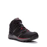 Men's Men's Veymont Waterproof Hiking Boots by Propet in Black Red (Size 10.5 5E)