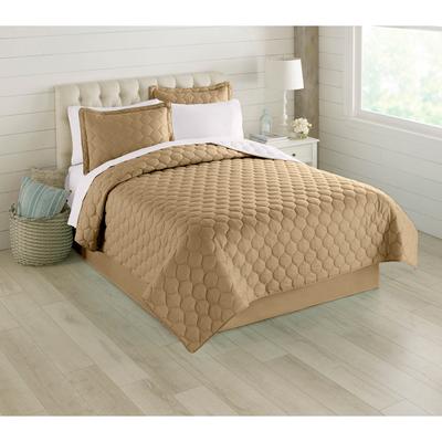BH Studio Reversible Quilt by BH Studio in Taupe Ivory (Size TWIN)