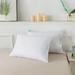 Antimicrobial 233 Thread Count Cotton White Duck Down Pillow Bed Pillow by Waverly in White (Size KING)