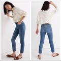 Madewell Jeans | Madewell Perfect Vintage Crop Jeans | Color: Blue | Size: 28