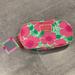 Lilly Pulitzer Bags | Lilly Pulitzer For Estee Lauder Cosmetic Floral Bag And Mini Mirror | Color: Green/Pink | Size: Os